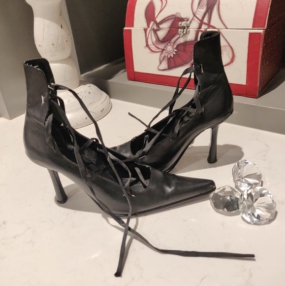 🛍️Lace up heels - Picture 10 of 11